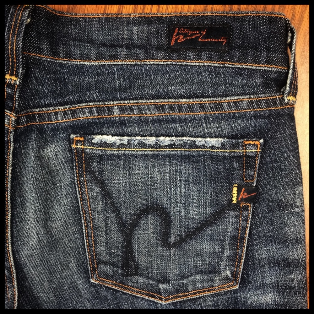 Citizens of Humanity Kelly #63 Low Waist Cropped